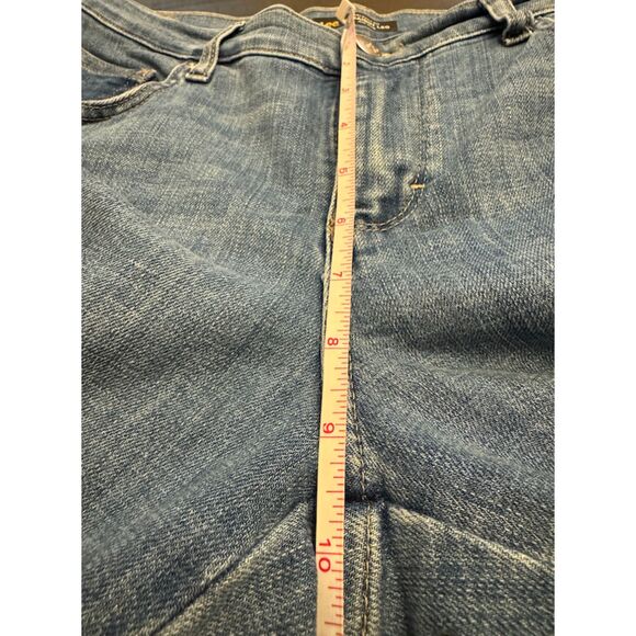 Lee Straight Leg Relaxed Fit Mid Rise Jeans - Sz 8 - Picture 6 of 10